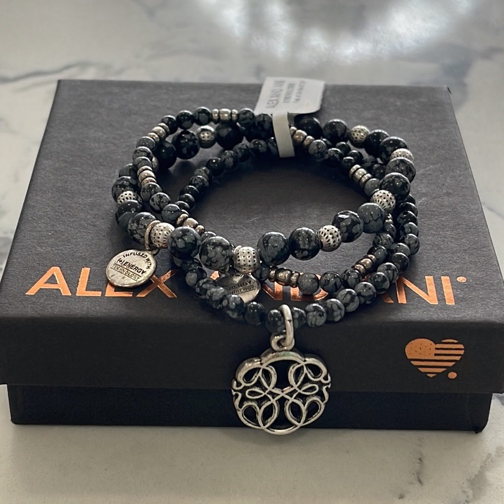 Alex and Ani Path of Life Set of 3